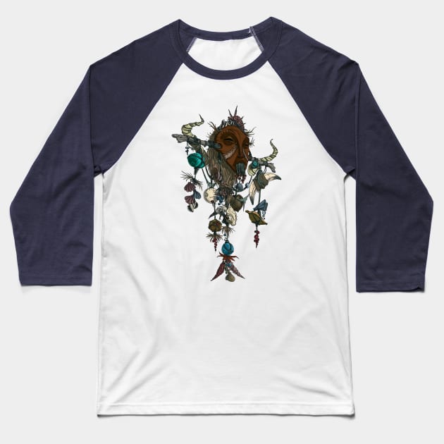 Gris-gris Baseball T-Shirt by LaurenceB